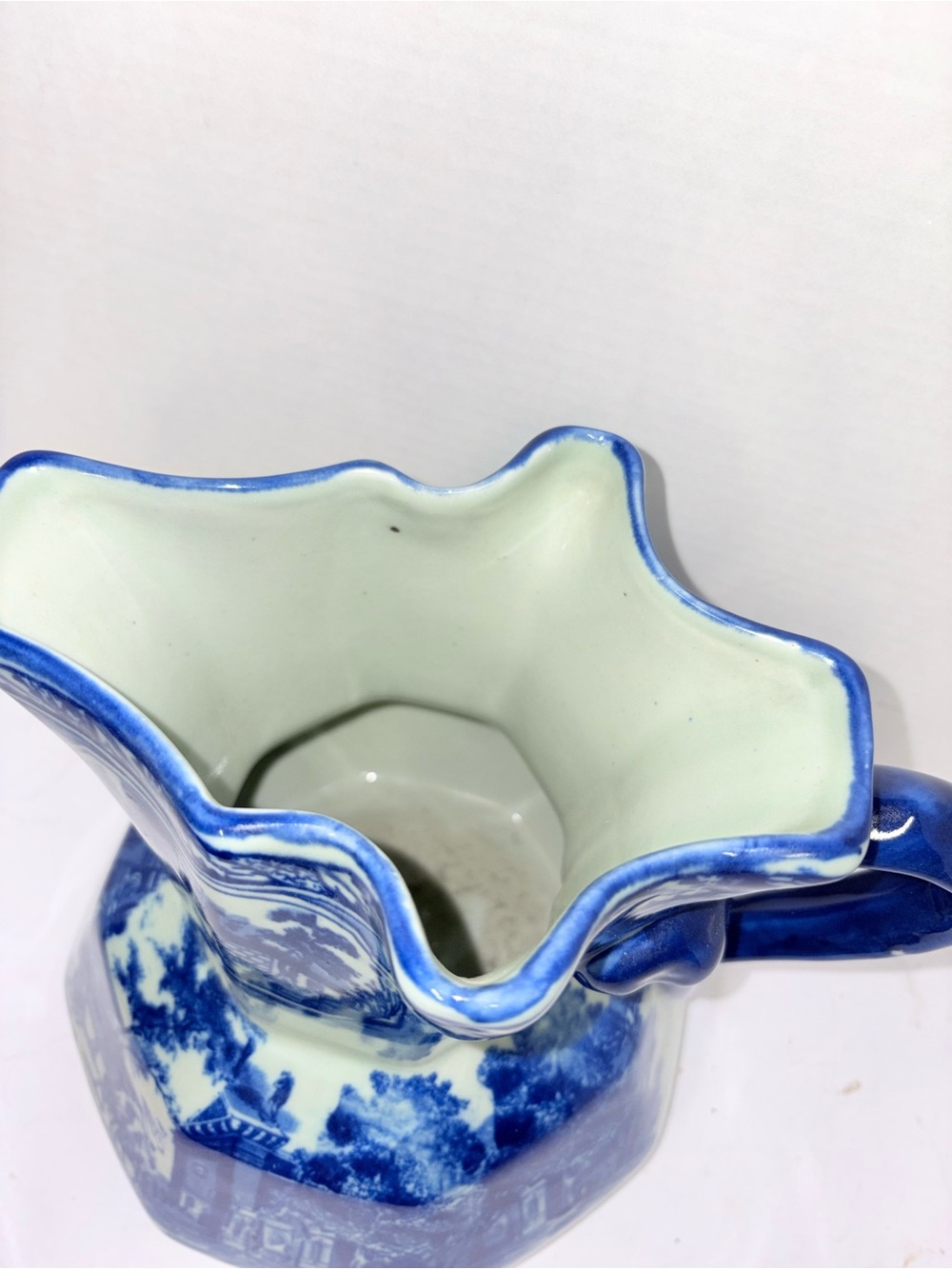 Ironstone Pitcher - Picture 5 of 12